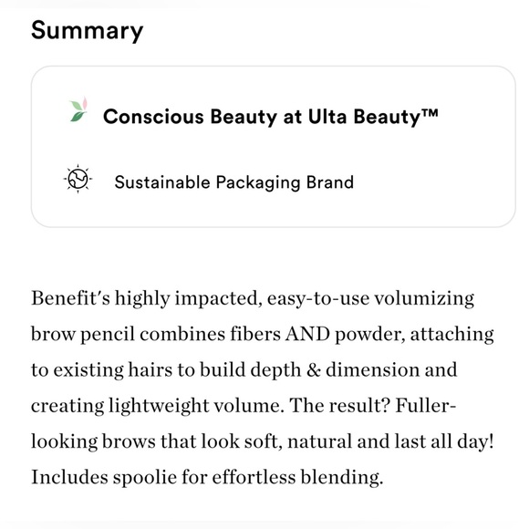 Benefit Gimme Brow + Volumizing Pencil- Warm Light Brown - Picture 9 of 10